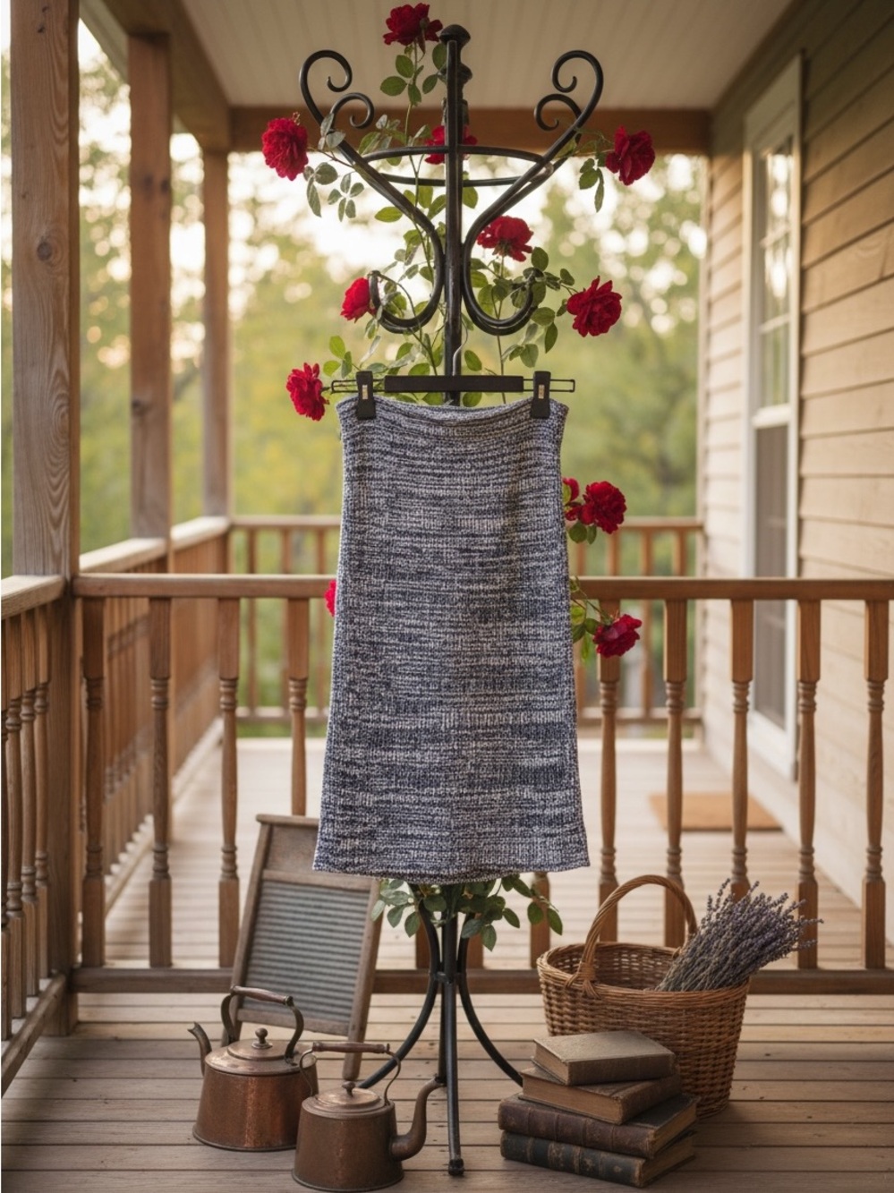 Love by Chelsea knot skirt